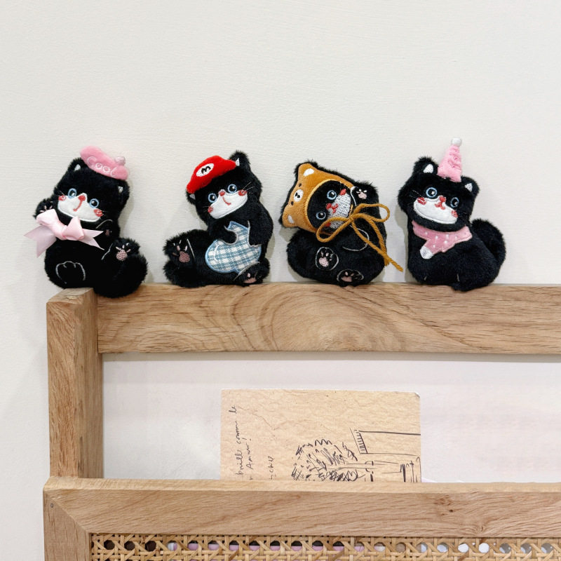 秋冬季可爱搞怪卡通小猫毛绒玩偶胸针装饰品服饰围巾袜子diy配饰,饰品/流行首饰/时尚饰品新,胸针,淘宝优惠券,粉丝福利购,淘宝优惠卷