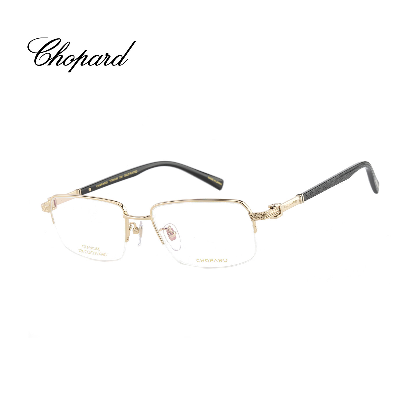 【门店现货】CHOPARD萧邦眼镜框男杨仕泽同款钛金眼镜架VCHL68J/D