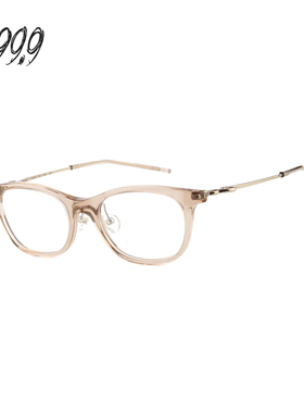 FOUR NINES 999.9眼镜架女日本手作猫眼板材光学近视眼镜NPM-138