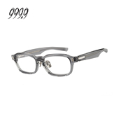 999.9眼镜玳瑁色日本手作板材方形全框复古镜架女近视镜男NP