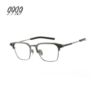 08T FOUR end系列钛金方框近视镜架S 999.9眼镜框男High NINES