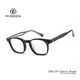 TVR眼镜框复古经典 板材方形镜架男日本手作近视镜框女可配度数537