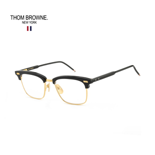 Thom Browne眼镜男日本手造方框商务眉框汤姆布朗近视镜架UEO711A