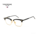 Thom Browne眼镜男日本手造方框商务眉框汤姆布朗近视镜架UEO711A