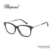 CHOPARD萧邦眼镜框女士优雅高奢水晶方形超轻镜架日本钛架VCH352S