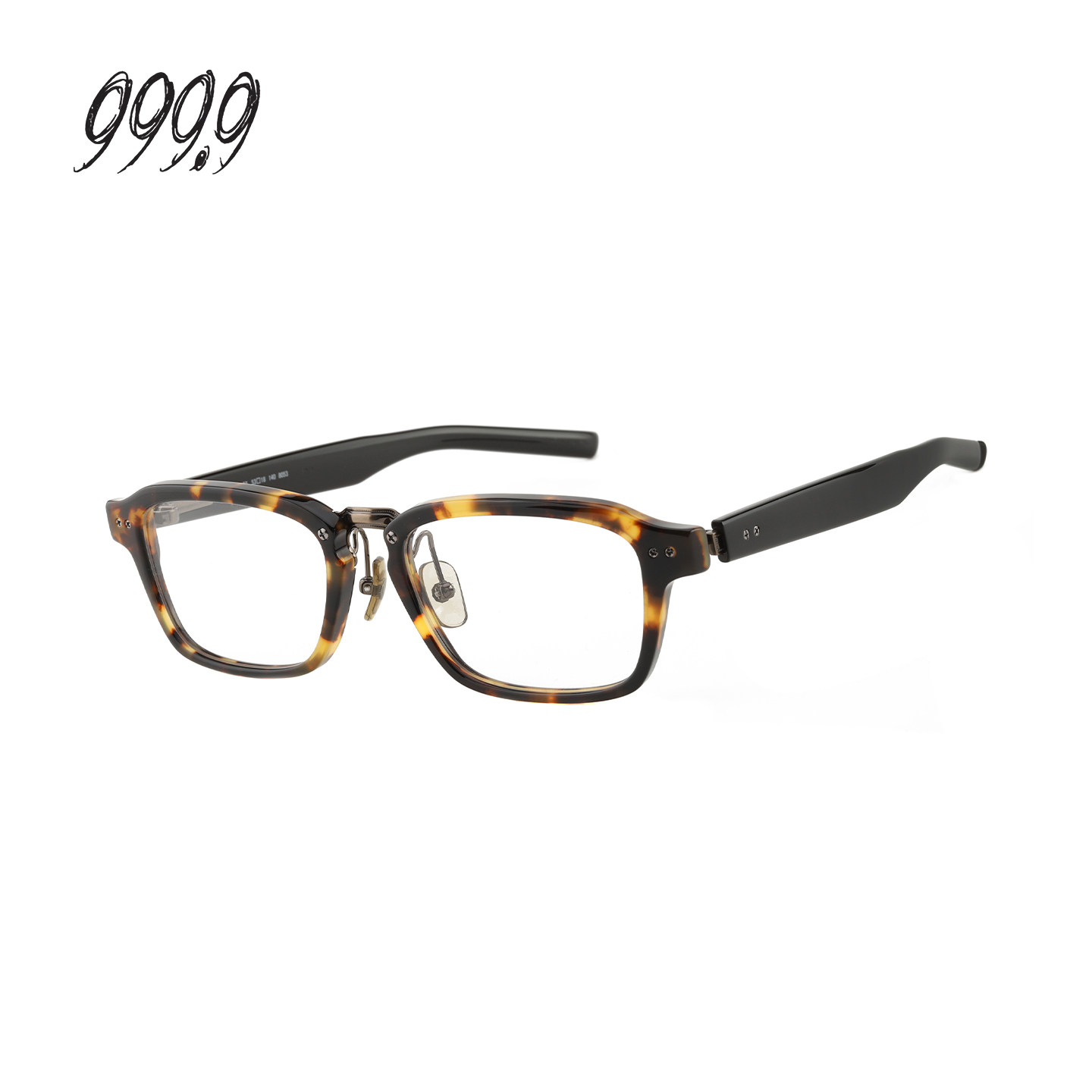 999.9眼镜框男日本手作板材方形全框复古超轻女可配近视镜架M-152