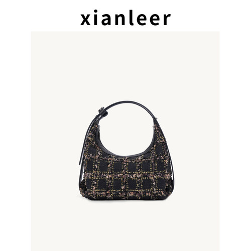 XIANLEER香蕾尔个性月牙手提包