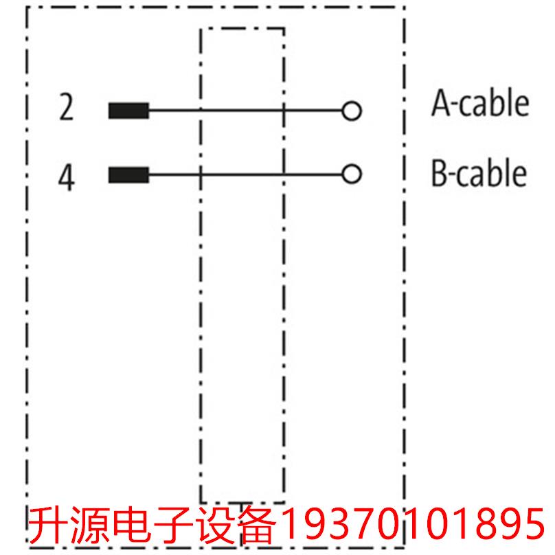 议价直拍不发：7000-14005-0000000 MURR公直M12线头2芯线径0.75m