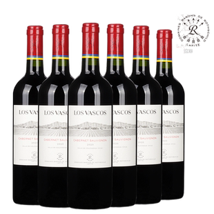 拉菲Lafite巴斯克赤霞珠干红葡萄酒6支整箱装原瓶进口红酒正品