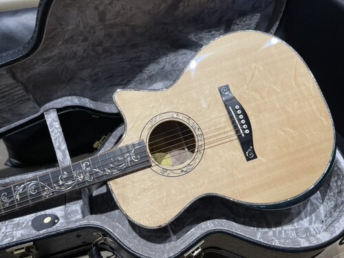 大连星光吉他辽宁省代理伊斯特曼eastman ac922ce全单民谣吉他