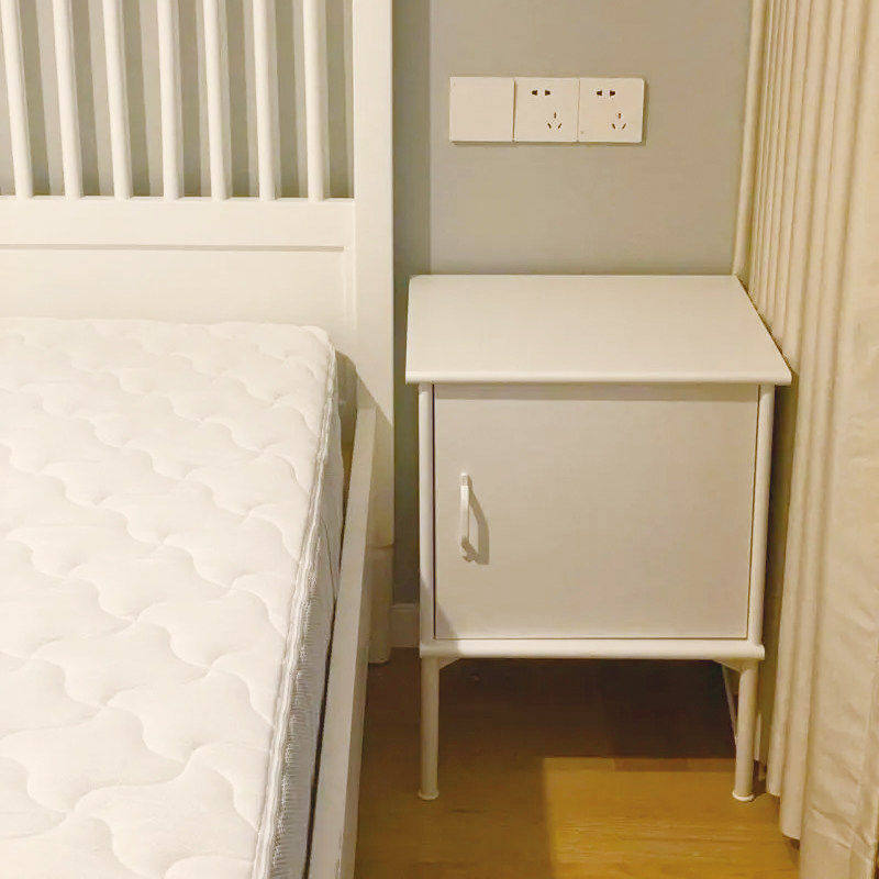 IKEA宜家穆斯肯床头桌45x58 厘米小型卧室现代简约床边收纳柜