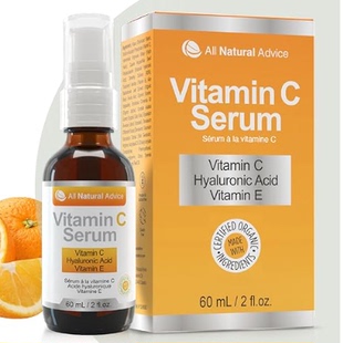 All Natural Advice Vitamin C Serum For Face, Hydrating &a