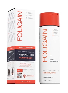 Foligain Triple Action Conditioner For Thinning Hair， Vol