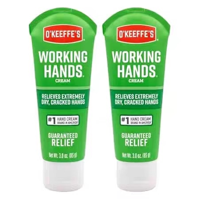 O'Keeffe's Working Hands Hand Cream， Relieves and Repairs