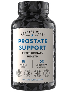 Crystal Star Prostate Support Saw Palmetto Supplements for