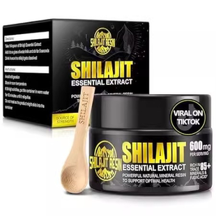 Shilajit Pure Himalayan Organic Shilajit Resin - Natural