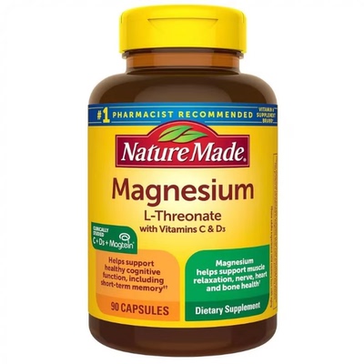 Magnesium L-Threonate with Vitamin C & Vitamin