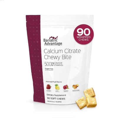 Bariatric Advantage Calcium Citrate Chewy Bites 500 mg -90粒