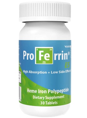 Proferrin ES- The Original Heme Iron Polypeptide Suppleme
