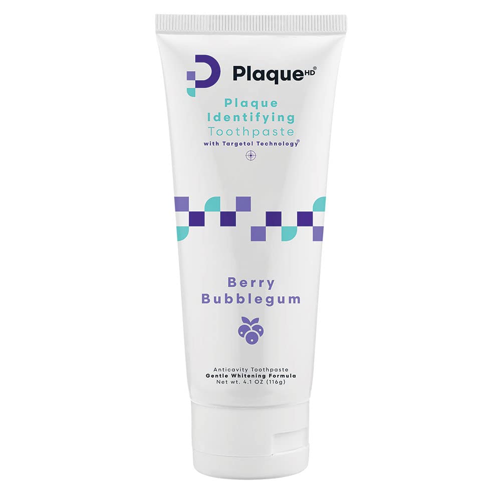 代购Plaque HD Plaque Identifying Toothpaste Berry Bubble