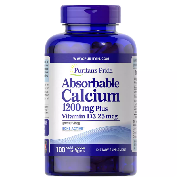Puritan's Pride Absorbable Calcium 1200 mg with Vitamin D,特色手工艺,其他特色工艺品,淘宝优惠券,粉丝福利购,淘宝优惠卷