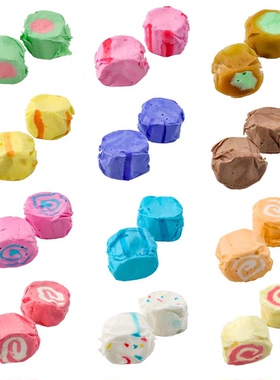 Snack Attack Salt Water Taffy Individually Wrapped Bulk 1lb