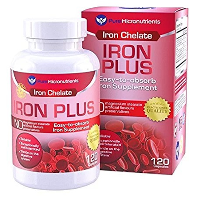 Pure Micronutrients Iron Plus Supplement, Natural Ferrous C