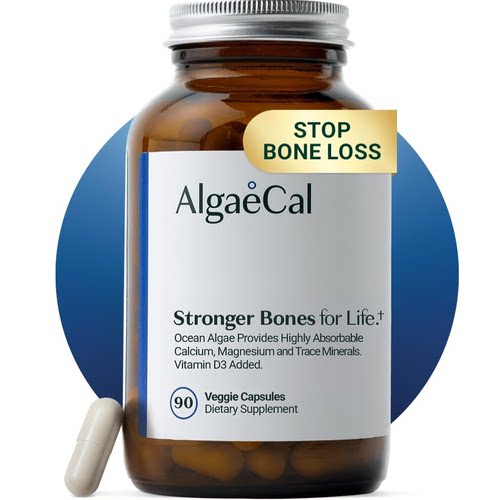 美国代购AlgaeCal Plus - Calcium Supplement, Natural Red Alga