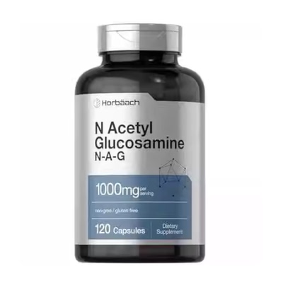Horbaach N-Acetyl Glucosamine 1000 mg | 120 Capsules | N-