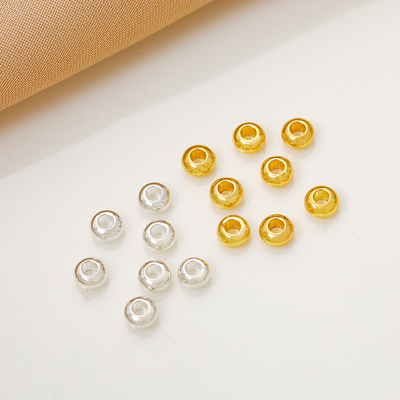 18K包金保色算盘珠隔片