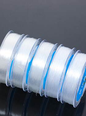 水晶高档diy透明拉不断手工材料