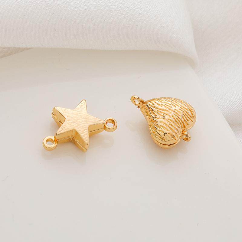 保色磁扣14K包金五角星爱心形磁铁扣手工diy手链收尾磁吸扣配件,饰品/流行首饰/时尚饰品新,其他DIY饰品配件,淘宝优惠券,粉丝福利购,淘宝优惠卷