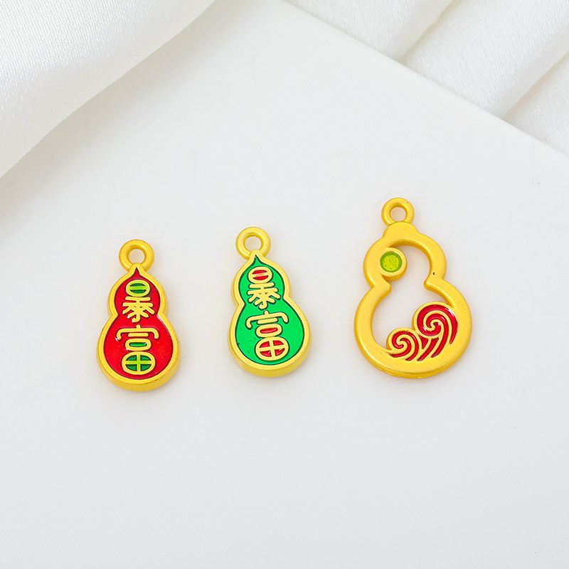 古法金色保色葫芦吊坠滴油葫芦形吊坠diy手链项链耳坠吊牌配件,饰品/流行首饰/时尚饰品新,其他DIY饰品配件,淘宝优惠券,粉丝福利购,淘宝优惠卷