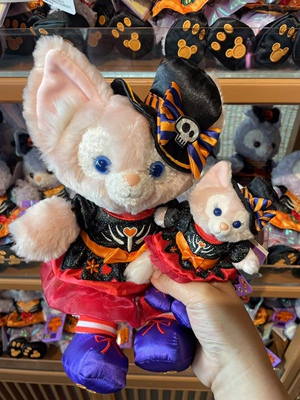 上海迪士尼正品代购万圣节玲娜贝儿星黛露饼饼姐毛绒玩偶公仔挂件