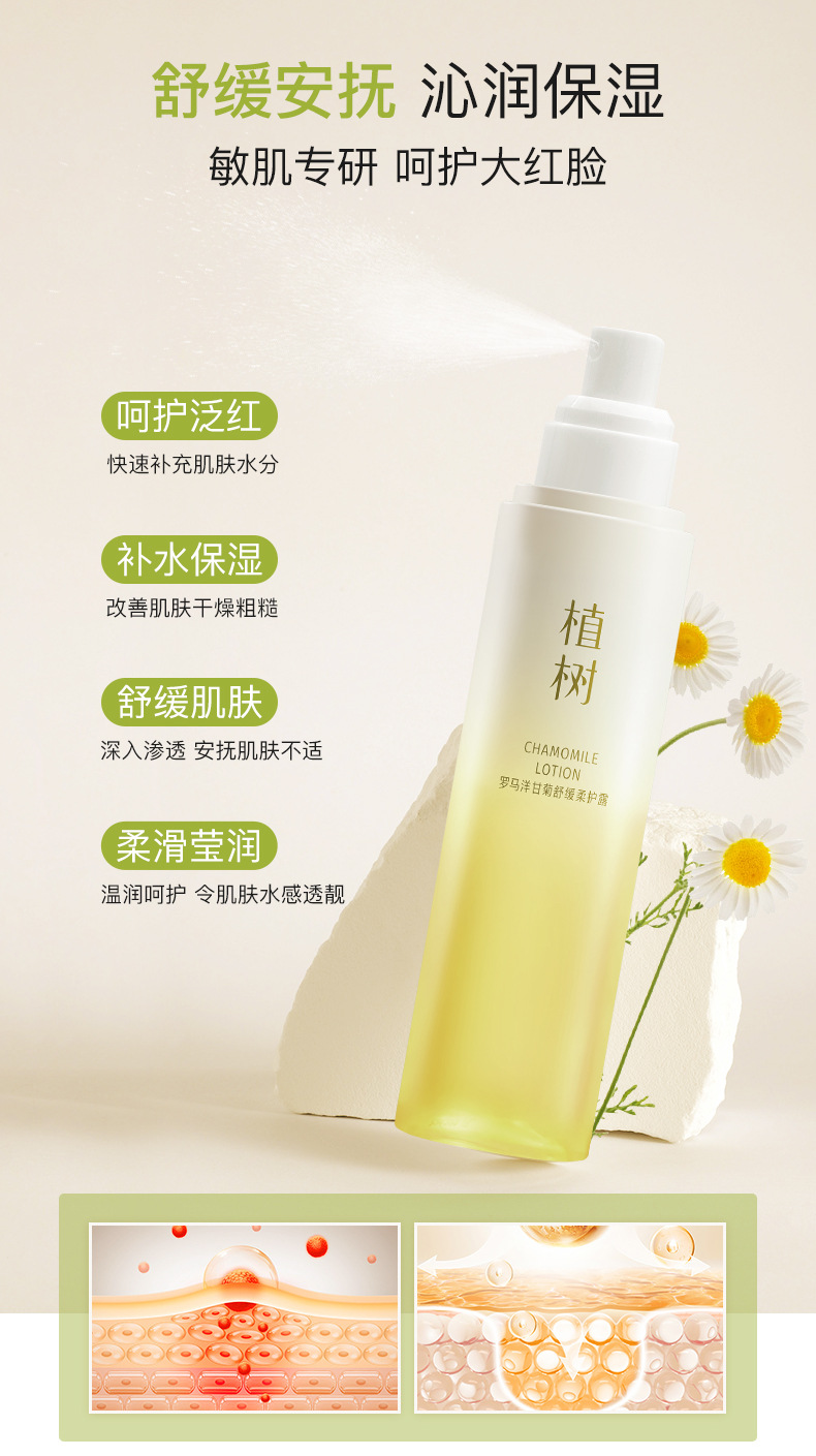 植树平衡水油罗马洋甘菊护肤礼盒