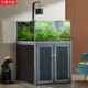 忆鱼阁兰寿专用鱼缸方缸水草缸正方形水族箱底滤客厅落地造景鱼缸