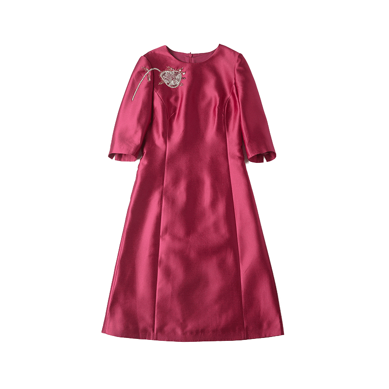 喜婆婆婚宴礼服连衣裙女