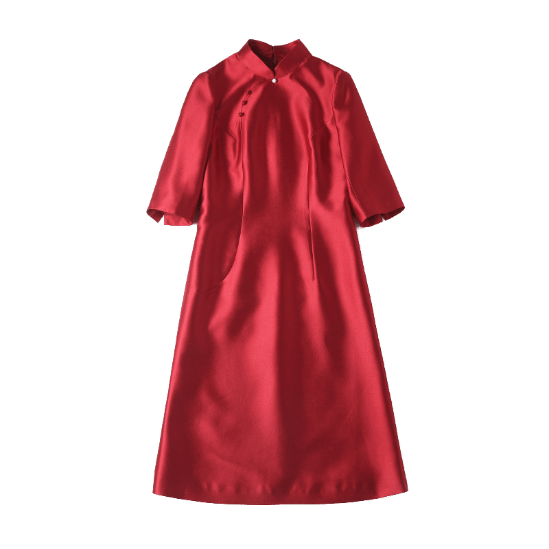 五分袖婚宴礼服妈妈装