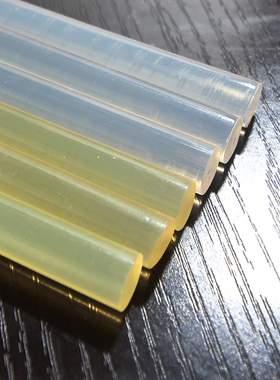 热熔胶棒小7mm11mm蜡烛高温高粘白色透明塑料胶条胶枪饰品diy手工