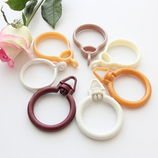 Promotional curtain ring Roman rod ring curtain hanging ring buckle ring shower curtain plastic ring