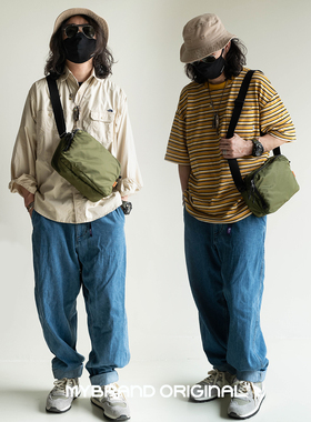 埋不烂 超轻尼龙包11寸ipad包潮流通勤骑行包单肩斜挎包5L D3110