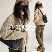 埋不烂 M24 弹道尼龙时尚 多口袋斜挎包11寸ipad通勤单肩包5L