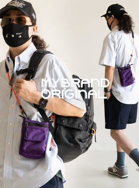 埋不烂 2025秋季弹道尼龙时尚手机包高级感日常收纳斜挎包MK002