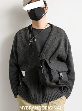 埋不烂 X-PAC无性别挎包 方形商务手机袋快拆磁扣防水斜挎包D3077