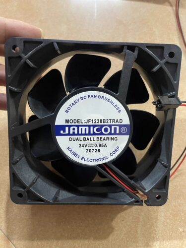 凯美JAMICON JF1238B2TRAD 12038 12CM 24V 0.95A 变频器散热风扇