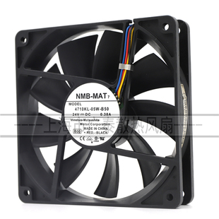 B40 0.29A设备风扇 MAT7 24V 12CM 12025 B49 05W 4710KL NMB 正品
