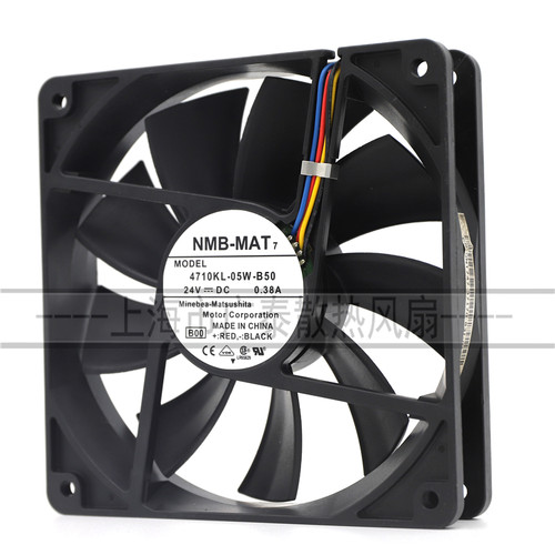 正品NMB-MAT7 4710KL-05W-B49/B40 12025 12CM 24V 0.29A设备风扇