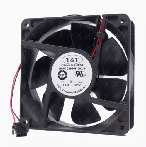 全新原装T&T 1238HH24B-WDB 3HAC 24V 0.70A 12CM ABB机器人风扇