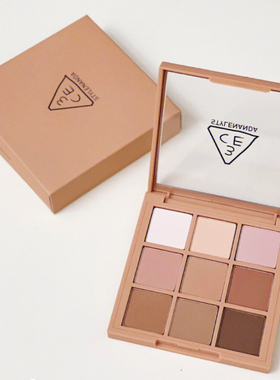 3ce眼影smoother深棕哑光奶茶盘大地色somedef芋泥盘overtake正品