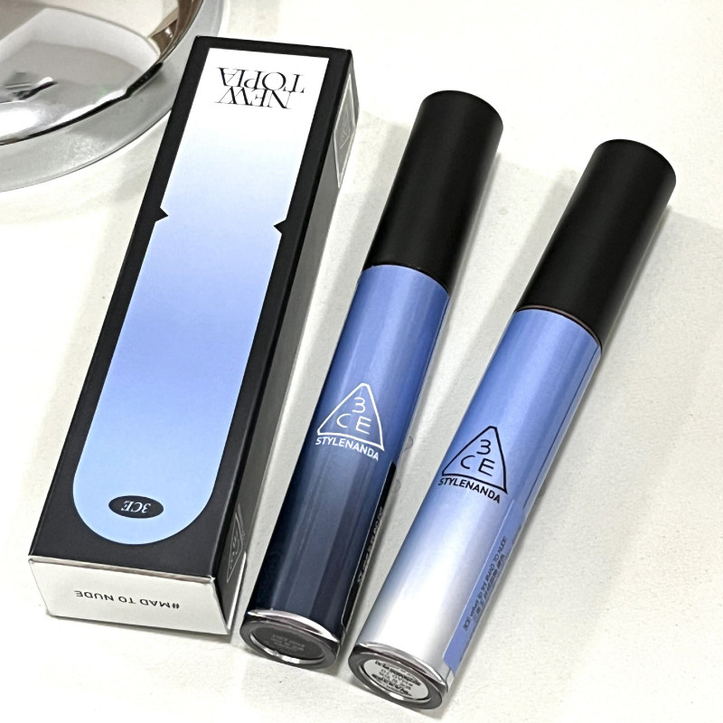 3ce新品觉醒乌托邦唇釉madtonude月光粉暗黑系列限定noexit星云紫